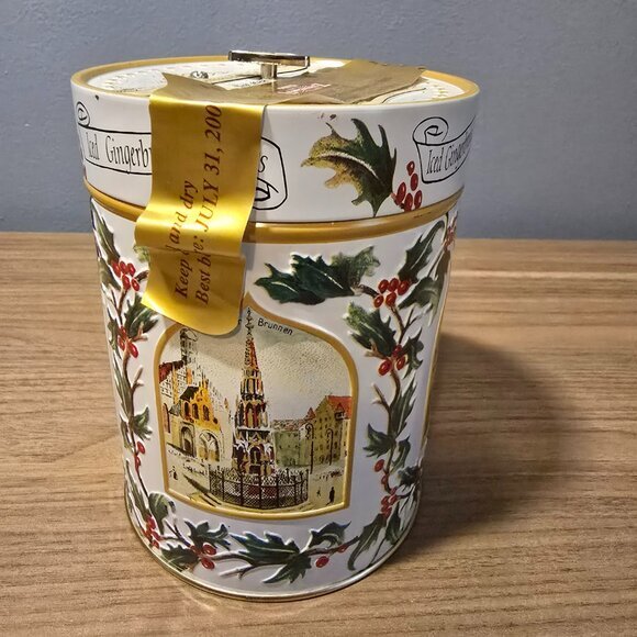 White Music‎ Tin. "Silent Night" Cookies. VINTAGE Made in Germany - Picture 4 of 8